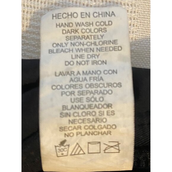 VM Women's 16W Black Halter Swim Dress Ruffle Hem Detail Beach Vacation Summer - Picture 5 of 15